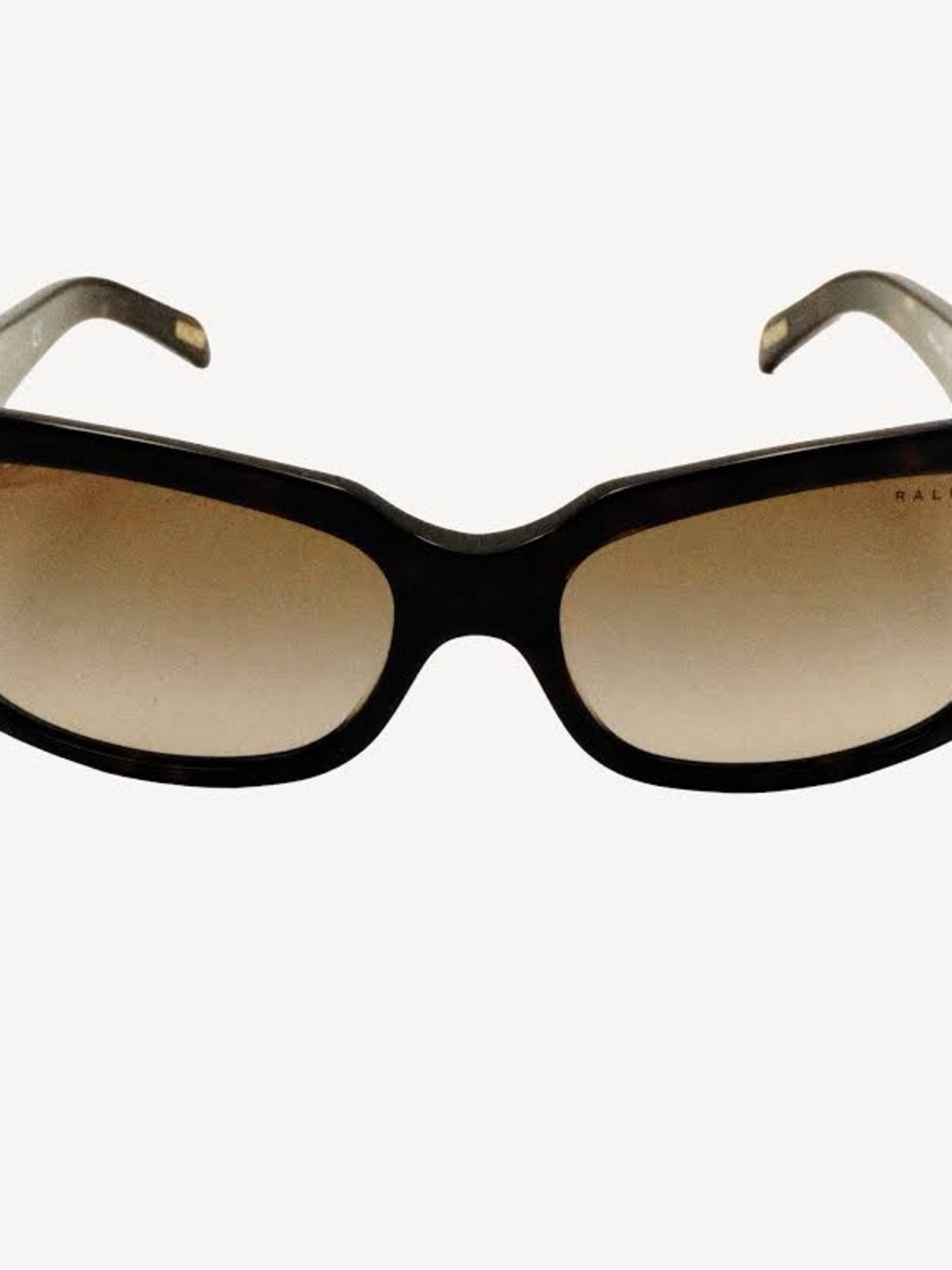 Ralph Lauren Brown Frame Sunglasses with Brown Gradient Lenses